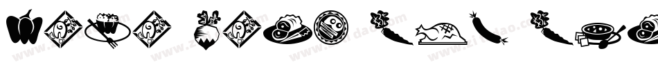 Mini Pics Red Rock(1)字体转换